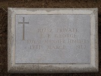 Struma Military Cemetery - George, Thomas Edward